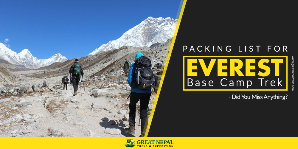 everest base camp trek