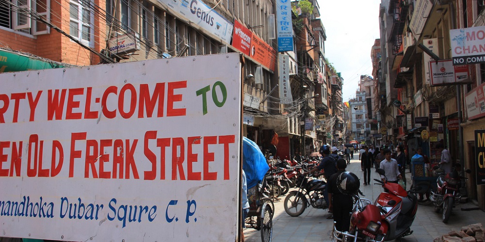 THE OLD FREAK STREET IN KATHMANDU 60’S HIPPIE HEAVEN Great Nepal