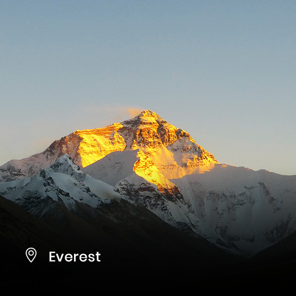 suntrise at mount everest