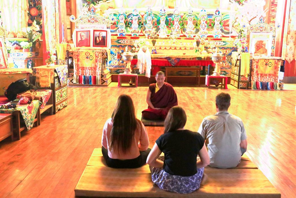 Meditation in Nepal,