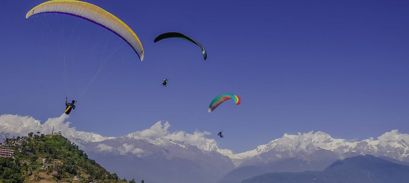 paragliding in pokhara nepal